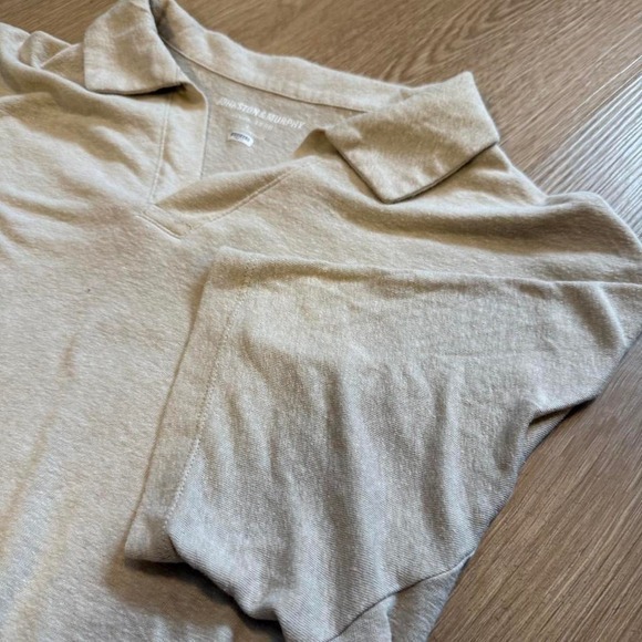 Johnston & Murphy Mens Polo Shirt Short Sleeve Casual Top - Picture 2 of 7